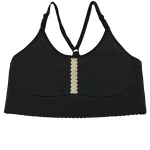 Nike Indy Dri-Fit Yoga Sports Bra with Scalloped Bottom
